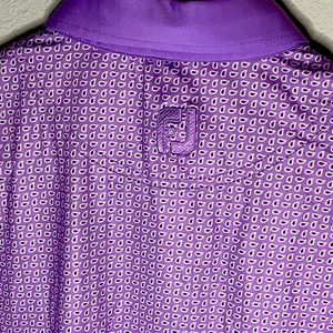 FootJoy Purple Paisley Polo